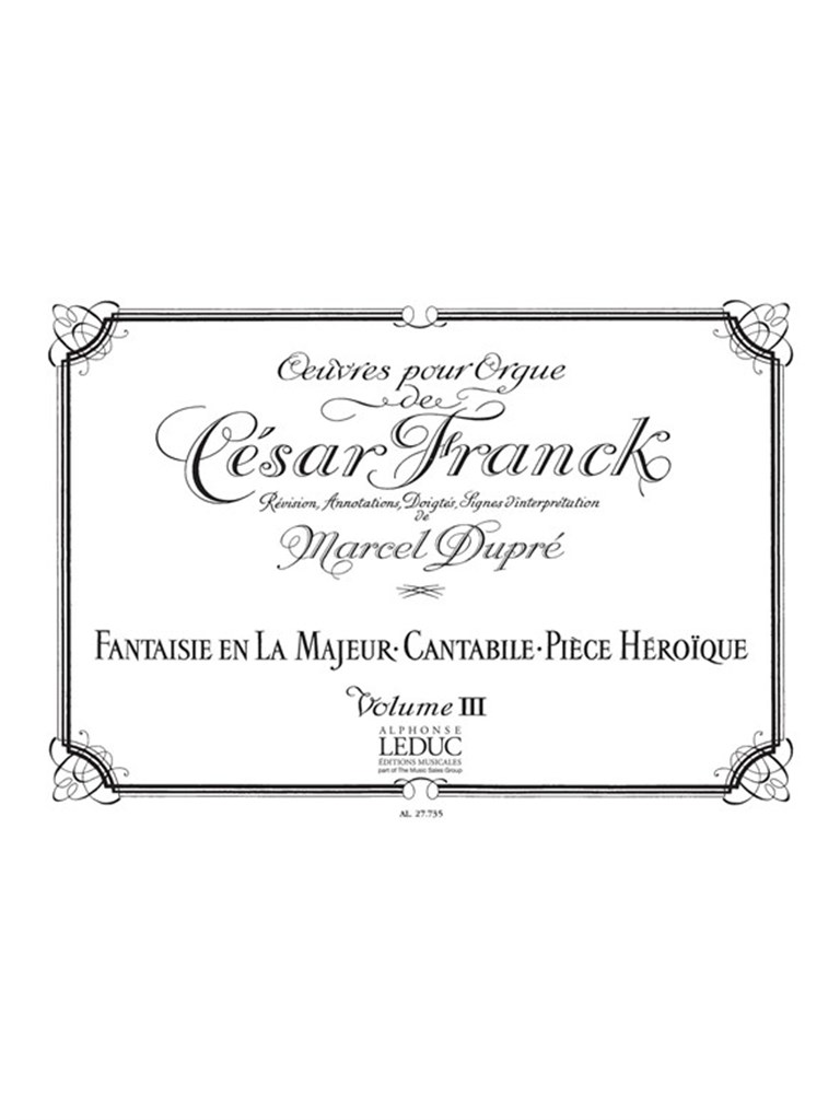 Organ Works 3 ( Dupré )